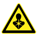 Carcinogen hazard pictogram