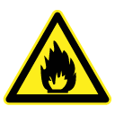 Flammable hazard pictogram